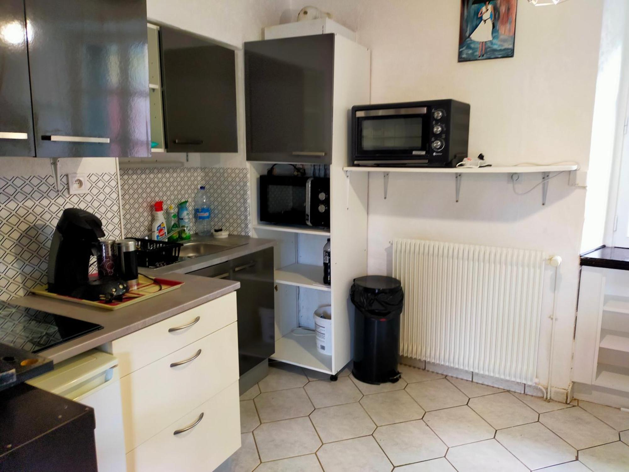 Studio En Rdc Avec Balcon Centre Vitre Dış mekan fotoğraf